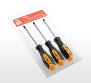 3 Parçalı Sarı - Siyah Kaydırmaz Saplı SL6 x 100 mm - PH2 x100 mm - PZ2 x 100 mm