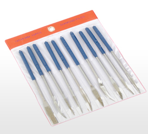 3'' x 140 mm Eğri 10 Parça, Saplı