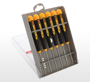 6 Parçalı Sarı - Siyah Saplı 60 mm x T4 - T5 - T6 - PHOO - SL2,5 -ST 1,3