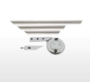 Saatli 0-360° x 5'Grad 4 Ayaklı [150/200/300 mm ve Vidalı Ayar Çubuğu