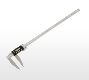 600 x 0,01 mm - 24'' x 0,0005'' LCD Büyük Ekran, Tek Çene [125 mm], Tahta Kutu