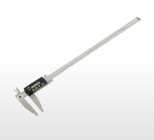 500 x 0,01 mm - 20'' x 0,0005'' LCD Büyük Ekran, Çift Çene [100 mm], Tahta Kutu