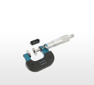 0-25 x 0,01 mm Chrome Plated, Tahta Kutu