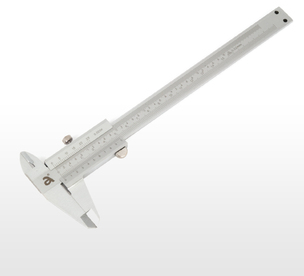 150 x 0,02 mm - 6" x 1/1000 Monoblok Gövde, Üst Vidalı, Tahta Kutu