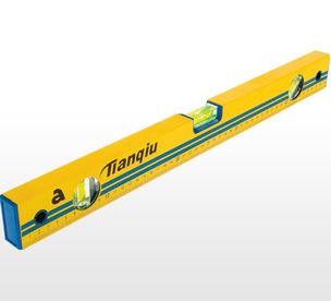 400 mm Alüminyum, Kalın Gövde, Üç gözlü, Sarı, Cetvelli