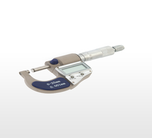 0-25 x 0,01 mm - 0-1'' x 0,00005'' Plastik Kutu