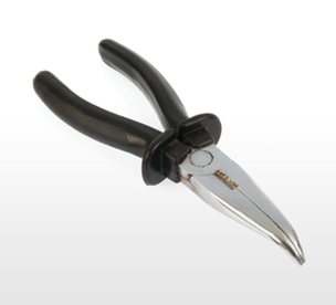 6'' Siyah İnce İzoleli, Chrome Vanadium Kargaburun